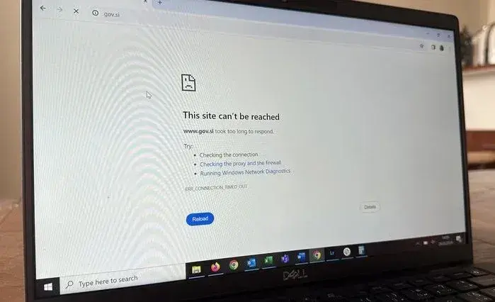 Slovenian government websites are subject to unusual cyberattacks