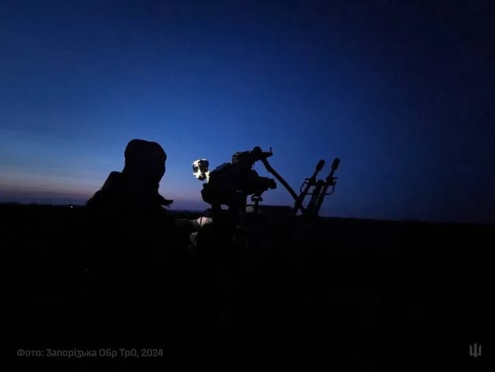 Олещук показав, як сили ППО вночі збили 5 "шахедів" на півдні України