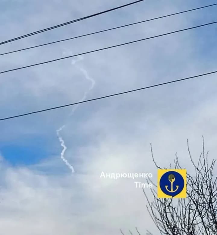 Air defense was operating in occupied Mariupol