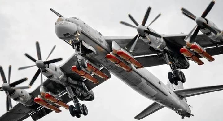 Enemy strategic aviation launched cruise missiles from the Engels area