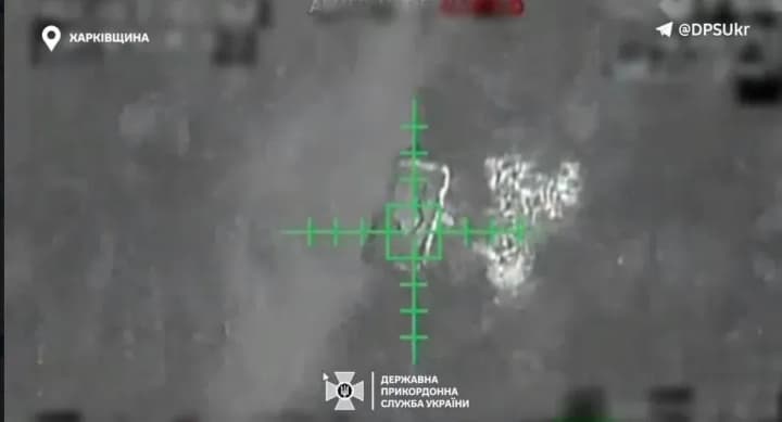 На Харьковщине дронари-пограничники уничтожили три позиции россиян и две вражеские машины