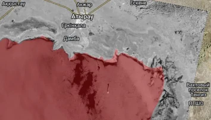 У Каспійському морі виявлено нафтовий розлив, названо ймовірні причини