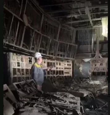 Гендиректор ДТЕК показав одну зі зруйнованих росіянами ТЕС 