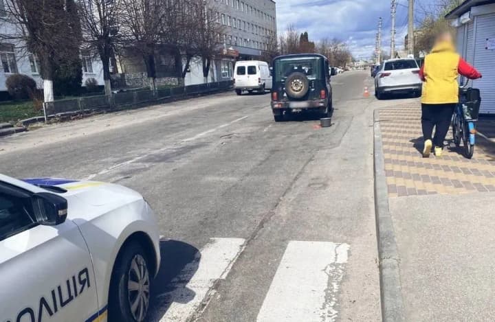 An elderly woman was hit by a UAZ in Kyiv region, and died in hospital from her injuries