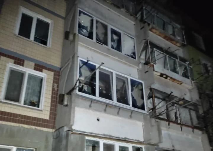 Dnipropetrovs'k region: russian attack damages cultural sites, housing and infrastructure