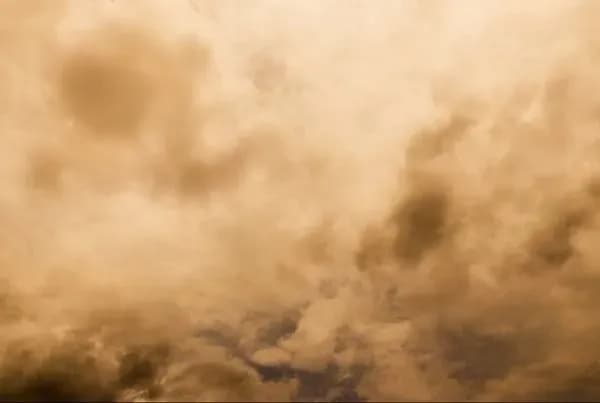 Над Чехією знову з'явився пісок із Сахари - ЗМІ