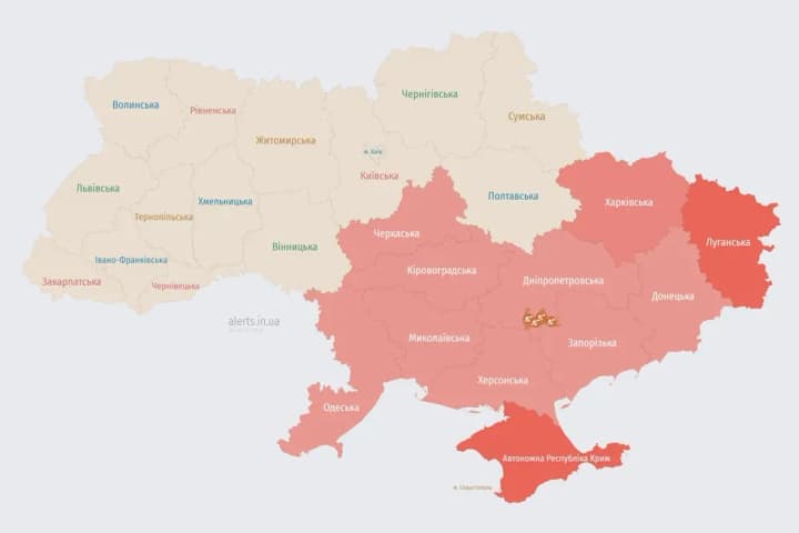 Explosion reported in Odesa amid warning of missile threat by Ukrainian air force