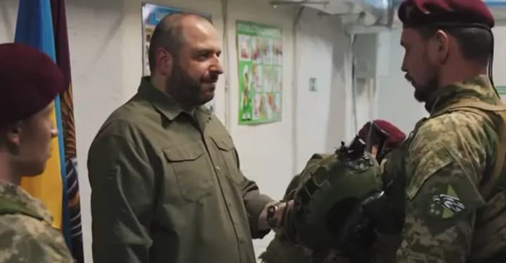 Umerov visits combat units of the Defense Forces in the Eastern sector