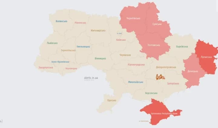 В Воздушных силах предупредили о скоростной цели в направлении Полтавщины