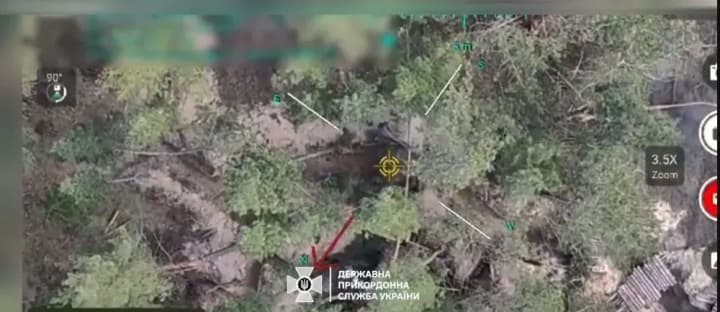 Border guards burn down Russian remote mining complex in Kharkiv region