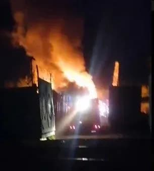 У воронежі пожежа поблизу місцевої нафтобази - росЗМІ