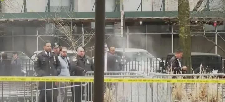 In the US, a man sets himself on fire outside the courthouse where the Trump trial is taking place