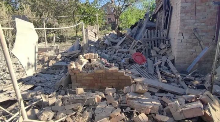 Power line and farm damaged: Russians shell Nikopol with heavy artillery