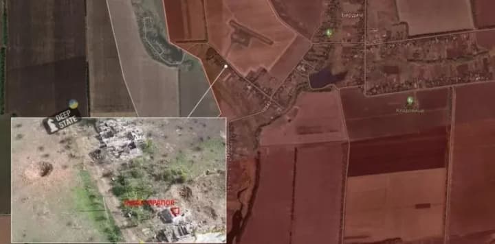 Occupants seized Berdychi - DeepState