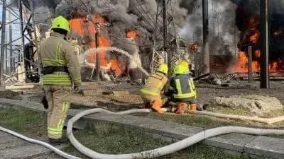 Минэнерго: в результате ночного обстрела было обесточено до 50 тысяч потребителей