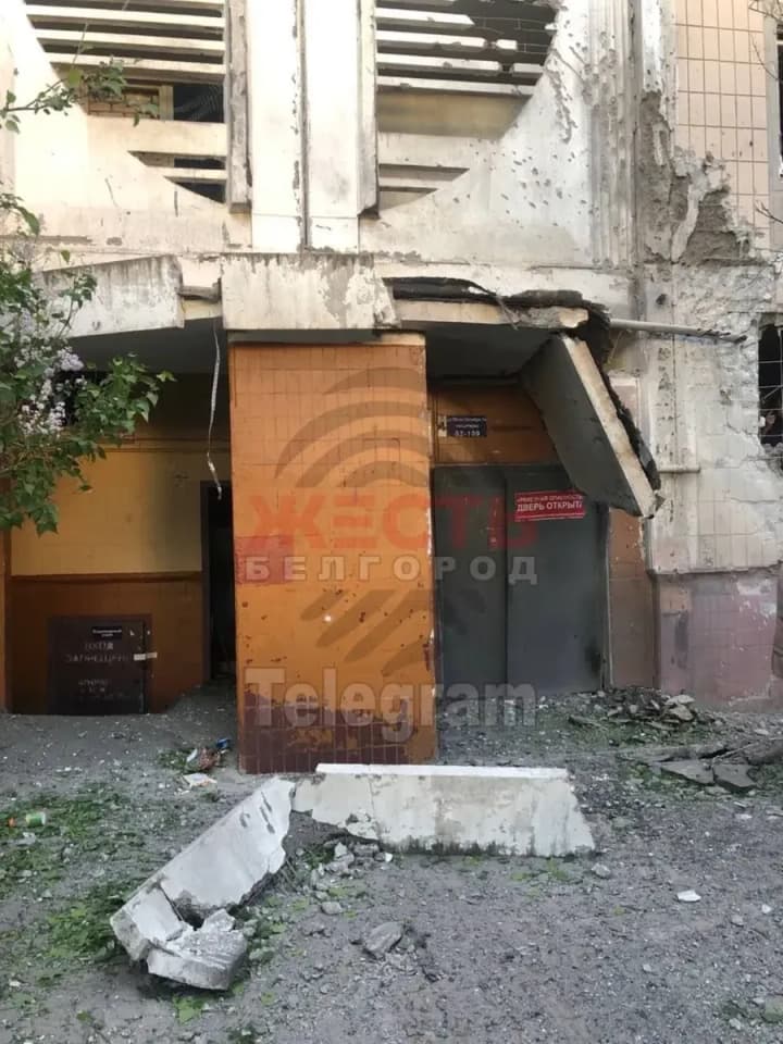 У бєлгороді "бавовна": горять машини, пошкоджені торгівельні центри