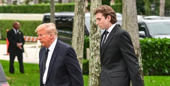 Trump's youngest son refuses to be a delegate to the Republican National Convention