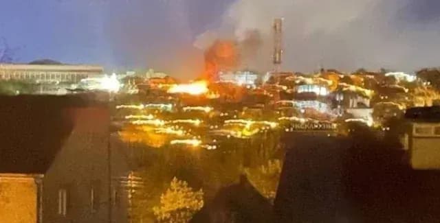 После атак беспилотников российского НПЗ в калужской области произошла утечка 5 тонн нефти