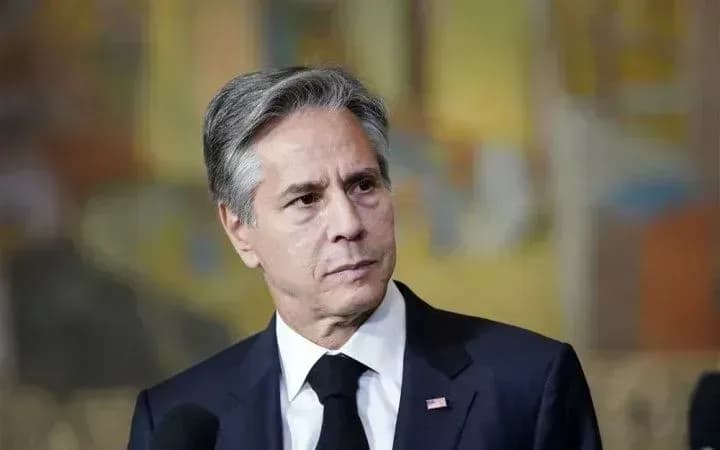 Blinken: US military aid to Ukraine is "on the way"