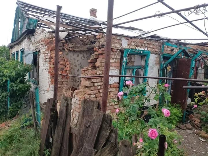 Russians attacked Dnipropetrovs'k region with drones and artillery: one man was killed and another wounded