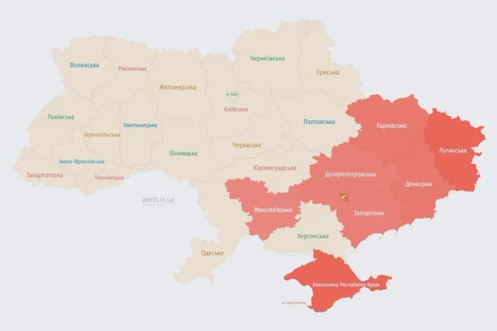 Explosions were heard in Kropyvnytskyi