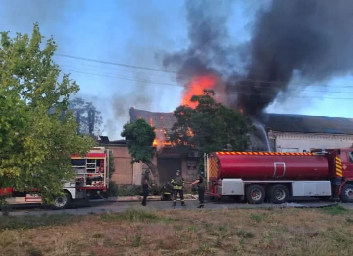 The number of wounded in Nikopol increased as a result of a kamikaze drone attack