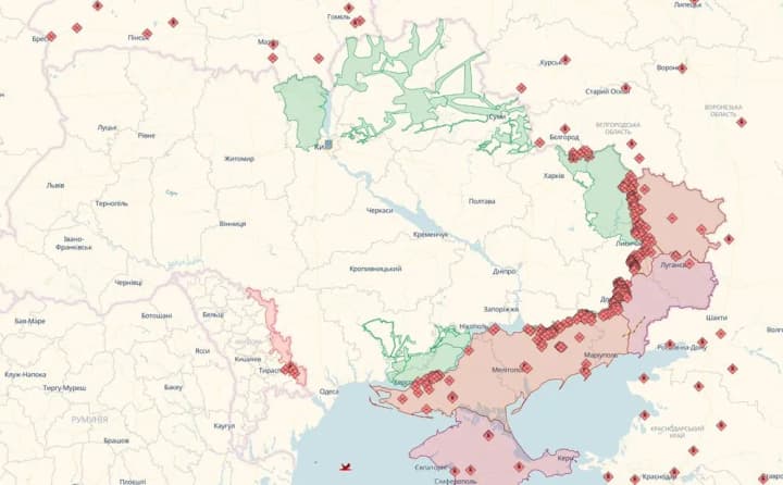 Російські війська просунулися на декількох напрямках  – DeepState