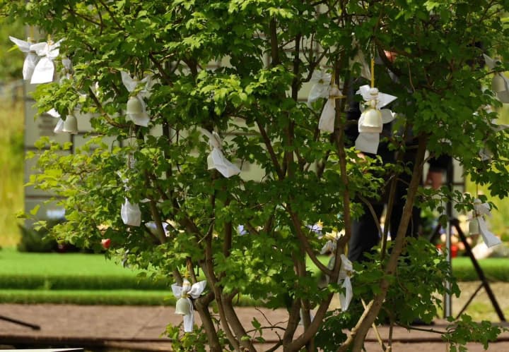 Від рук окупантів постраждали 130 дітей: на Київщині розвісили дзвіночки та янголів у пам'ять про вбитих маленьких українців