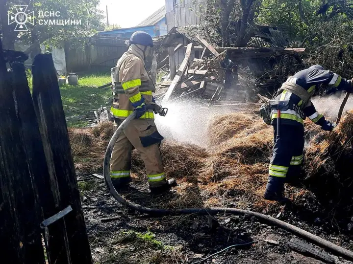 Сумщина: враг нанес удар по инфраструктурным объектам, досталось и жилому сектору