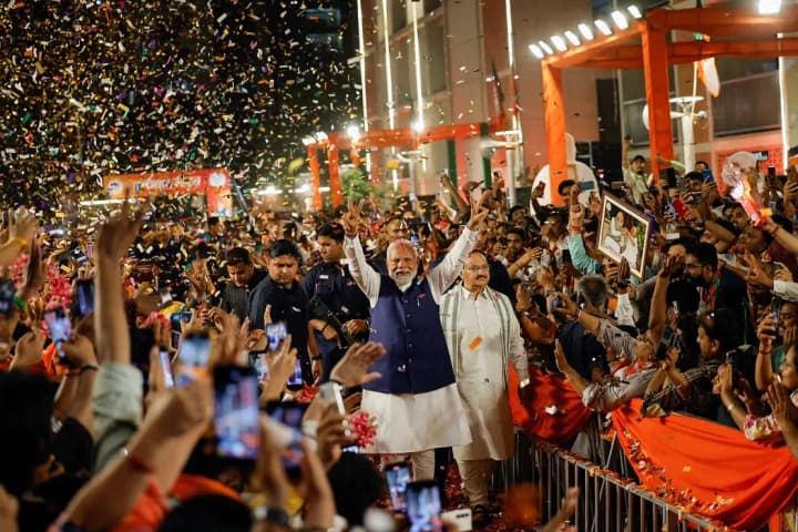 Parliamentary elections in India: Prime Minister Modi announced victory
