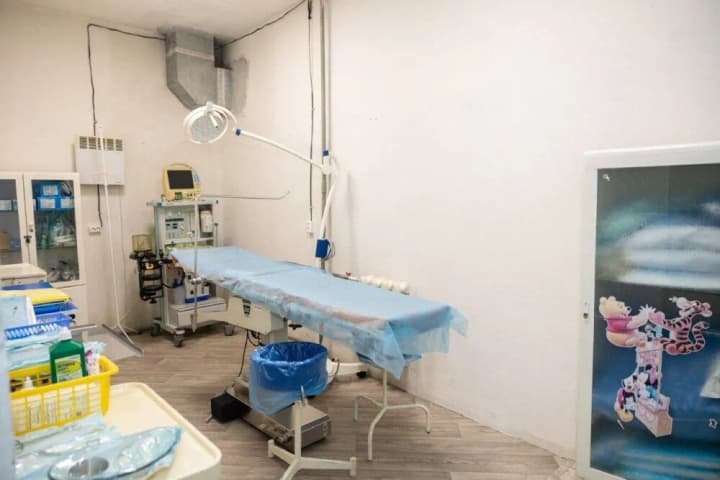 Four underground medical institutions are being built in Kherson region