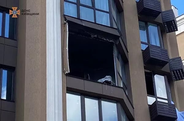 Near Kiev, a lithium battery exploded in an apartment, injuring a man