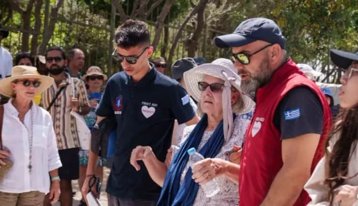 Greece is hit by a record heat wave