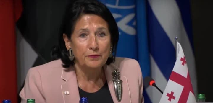 Zurabishvili on Russian aggression: "Georgia also has this experience - before Bucha there was Abkhazia"