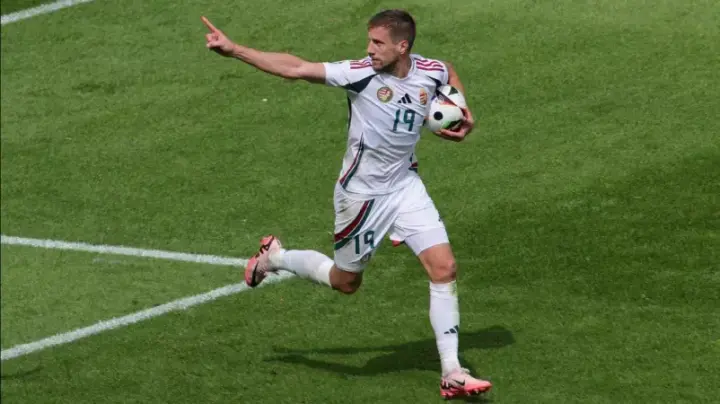 Євро-2024: угорський нападник Варга зламав вилицю через зіткнення у матчі проти Шотландії