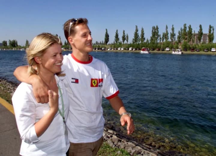 Schumacher family blackmailed over secret files, two arrested