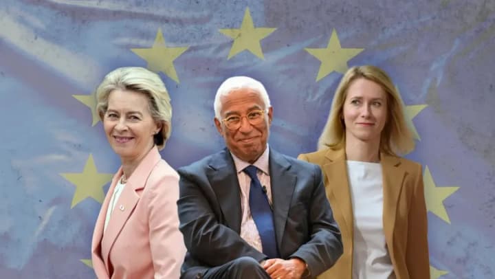 Von der Leyen, Costa and Kallas receive top EU posts