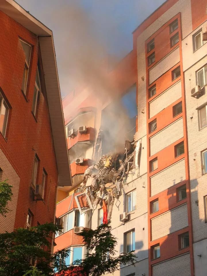 Russia's missile attack on Dnipro: number of wounded rises to 9, two more people are unresponsive