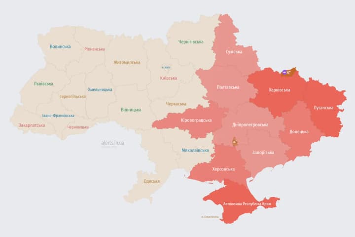 Explosion heard in Zaporizhzhia amid air raid alert