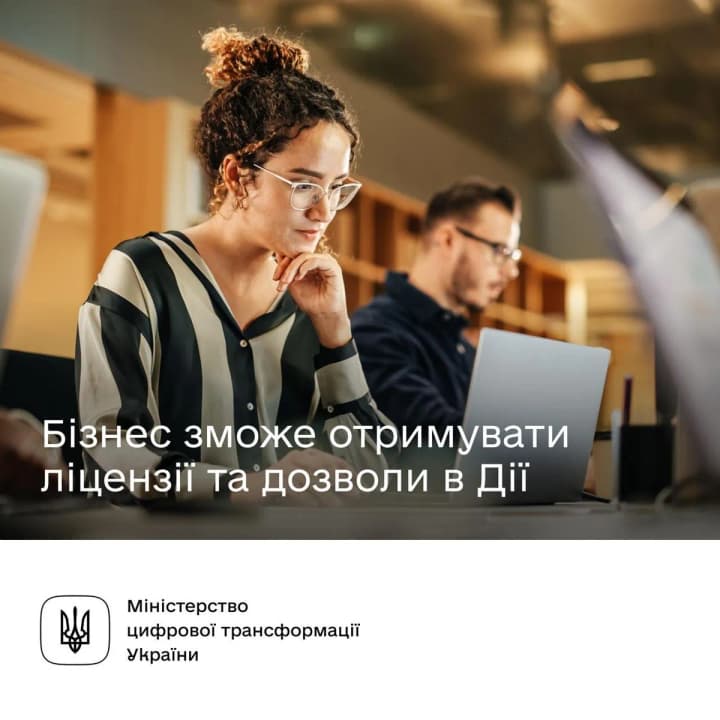 Businesses will be able to obtain licenses and permits in Diia - the government has launched the eDozvil project