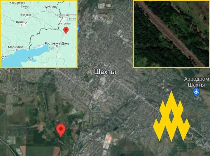 Guerrillas sabotage the main railroad connecting Russia and occupied Donetsk region