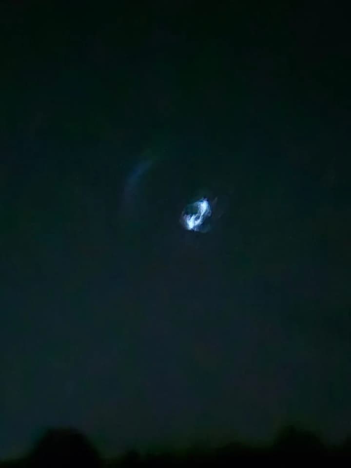 Flight of the second stage of Ariane 6 - Alpha Centauri over Ukraine was recorded