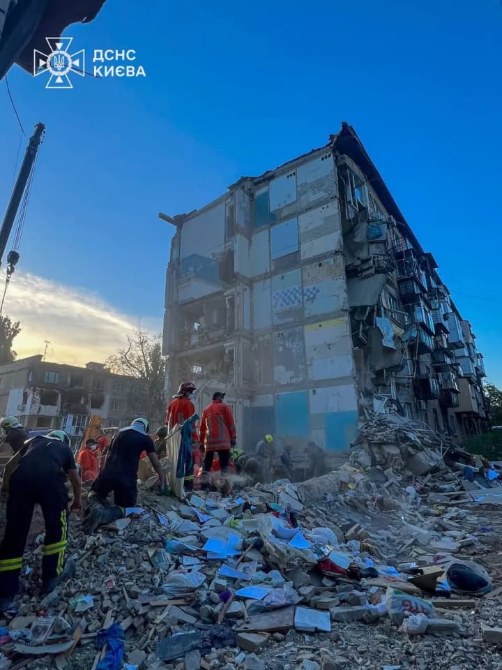 The number of victims was 33: KCMA clarifies the number of people killed in the Russian attack on Kyiv