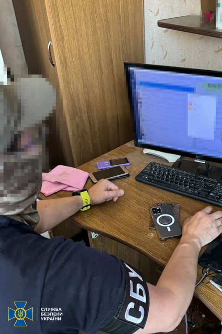 СБУ: затримано адміністратора телеграм-каналу, який "зливав" рашистам локації ЗСУ в Миколаєві