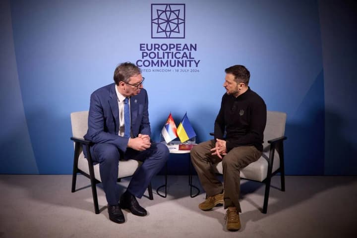 Зеленський зустрівся із президентом Сербії: обговорили безпекові питання та розвиток двосторонніх відносин