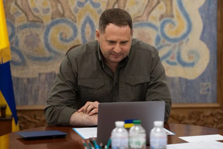 Yermak discusses Russian strike on Okhmatdet with Indian Prime Minister's advisor