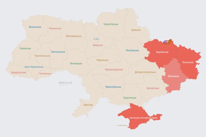 Explosions are heard again after enemy strikes in Kharkiv