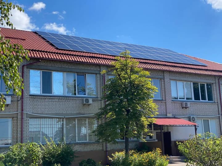Solar power plant launched at Brovary Clinical Hospital