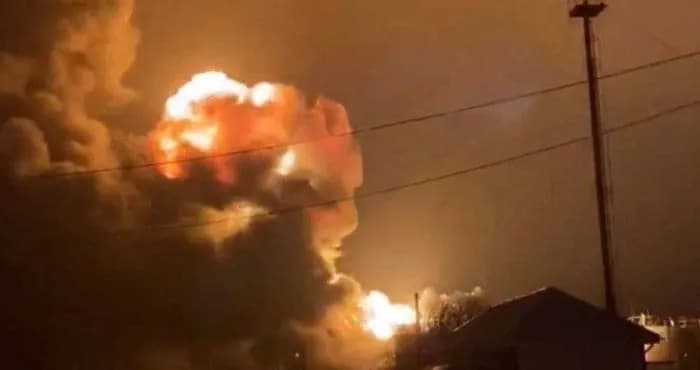 General Staff confirms attack on Poleva oil depot in Kursk region of Russia