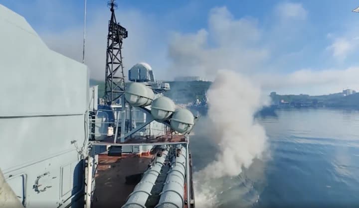 вмф рф проводит учения. Об участии черноморского флота не сообщается